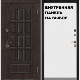 DR - Уличная Входная Дверь ДР-138 Английский орех / панель на выбор (3K.104/114-CNTRNL)