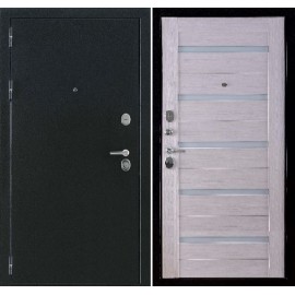 DR - Входная Дверь мод. ДР-116 Перламутр / сандал белый, эко венге (115/130.3K-PRZ.X7)