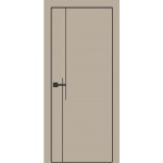 DR - Межкомнатная дверь МИНИМО ДР 42ТМТ-08 / кромка ABS черная