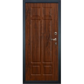DL - Уличная Входная Дверь мод. ДЛ-219П букле серый / панель на выбор (3К.140-LK/3BKL)