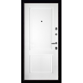 Внутренняя панель для входной двери №8-005 Эмаль Белая - (База DR)