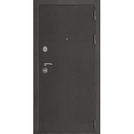 DR - Входная Дверь ДР-207 темное серебро / сандал светлый, эко венге (95/3K-GLN.2)