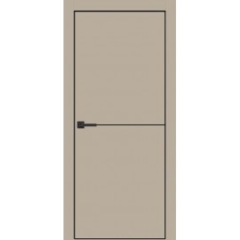 DR - Межкомнатная дверь МИНИМО ДР 42ТМТ-02 / кромка ABS черная