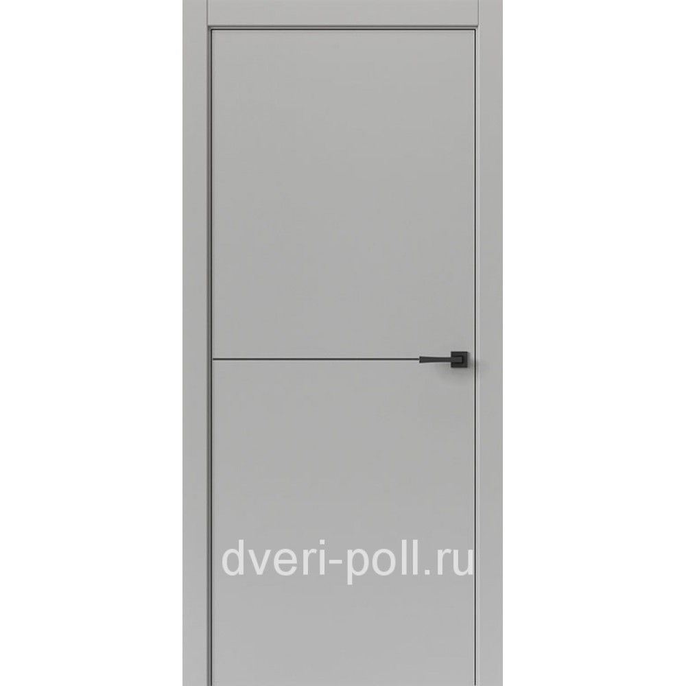 DR - Межкомнатная дверь МИНИМО ЛОФТ ДР43M-02 / кромка ABS черная