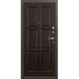 DL - Входная Дверь мод. ДЛ-518 ясень шоколад / панель на выбор (B.LGN-PP)