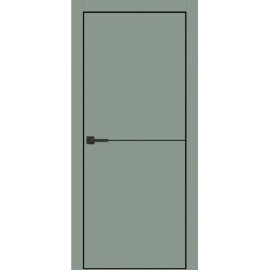 DR - Межкомнатная дверь МИНИМО ДР 42ТМТ-02 / кромка ABS черная