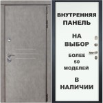 DL - Входная Дверь мод. ДЛ-421 бетон серый / панель на выбор (B.SNTR-PP)