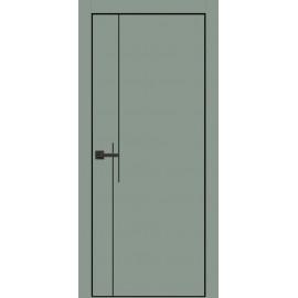 DR - Межкомнатная дверь МИНИМО ДР 42ТМТ-08 / кромка ABS черная