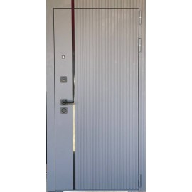 DR - Входная Дверь ДР-122 Титан шёлк / панель на выбор (115-135/3K-TRND2)