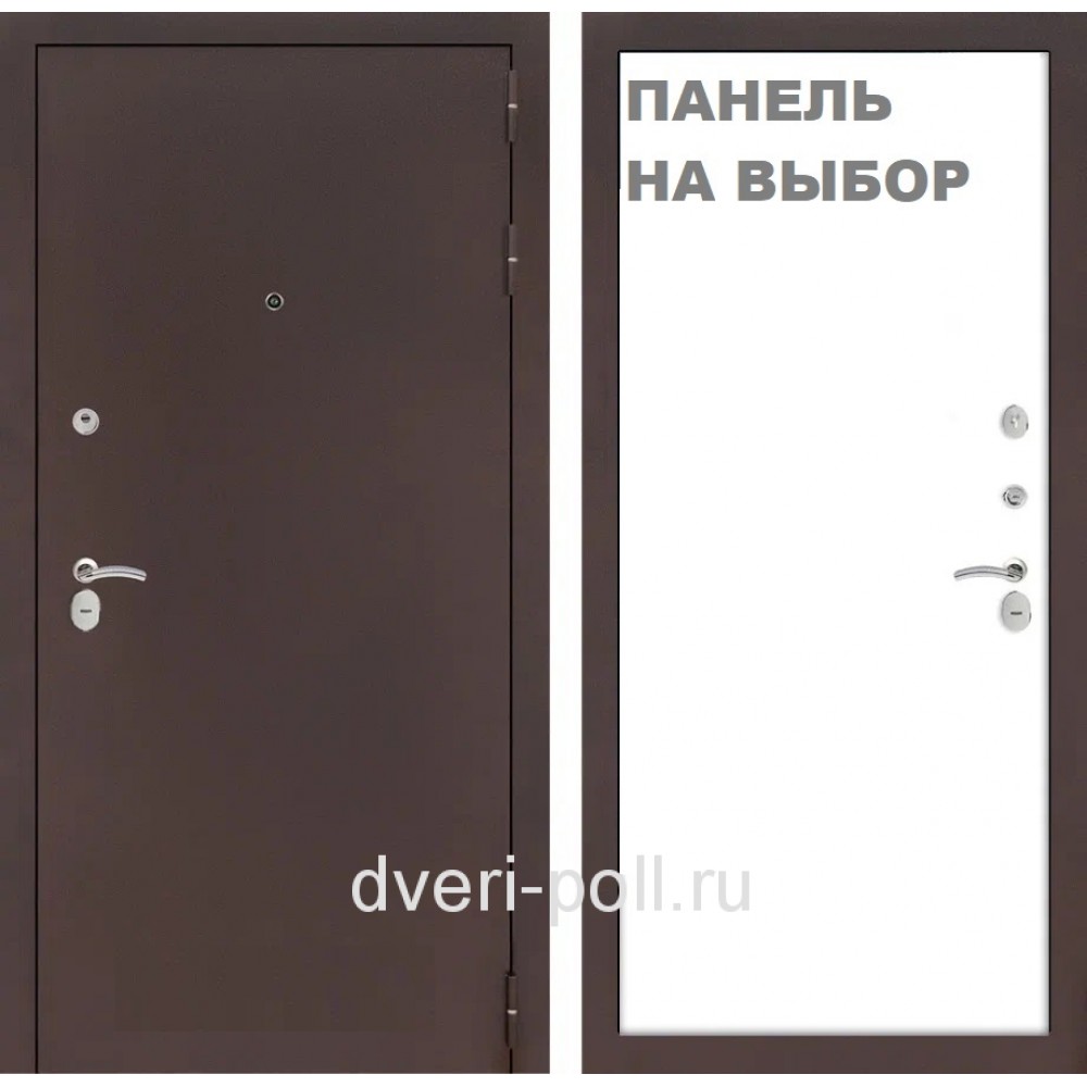 DLB - Входная Дверь ЛБ-325 Антик Медный (без внутренней панели)