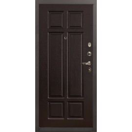 DL - Входная Дверь мод. ДЛ-512 ясень шоколад / панель на выбор (B.LGN-PP)